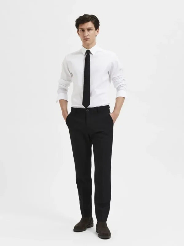 Bukser | Jakkesæt & Blazers>SELECTED 175 SLIM FIT BUKSER Black