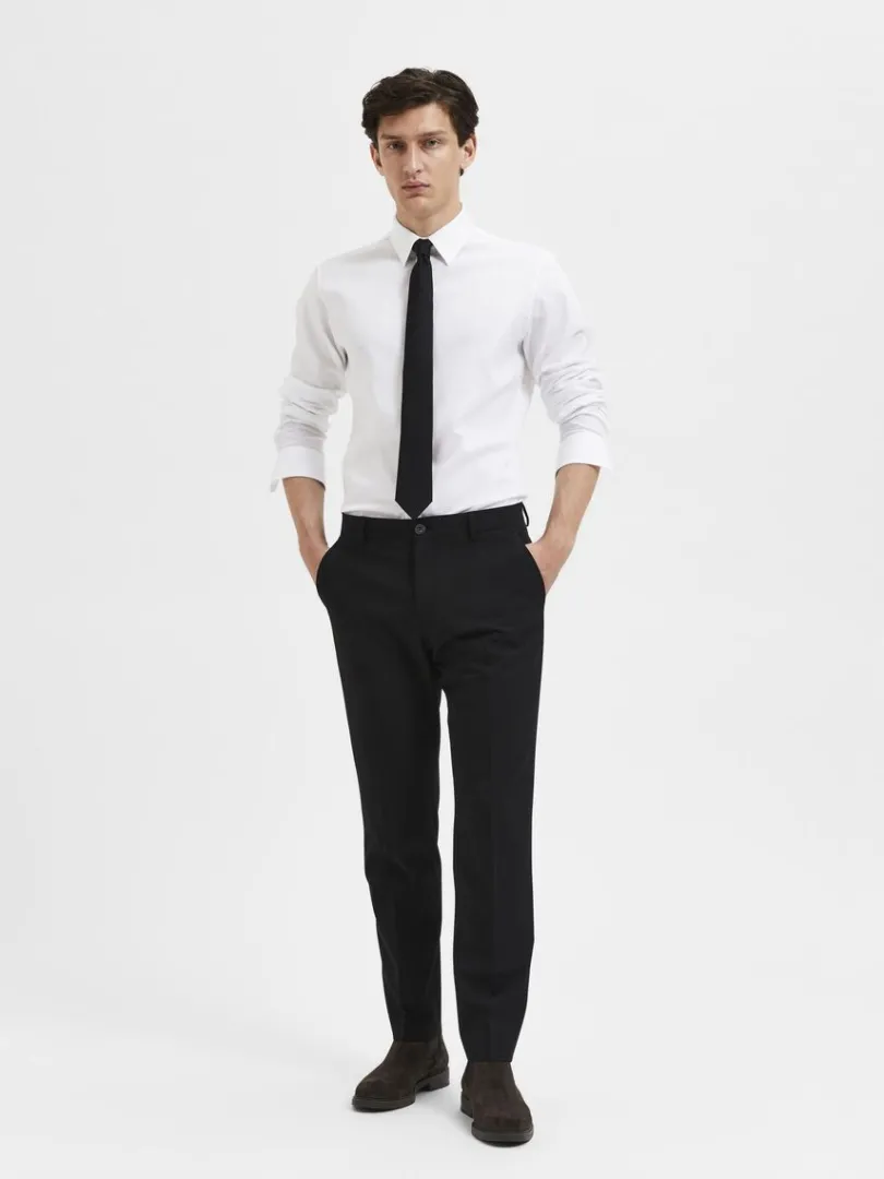 slim_fit_bukser_1-7.webp Bukser | Jakkesæt & Blazers>SELECTED 175 SLIM FIT BUKSER Black