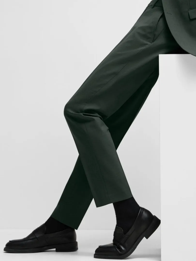 slim_fit_bukser_2-5.webp Bukser | Jakkesæt & Blazers>SELECTED 175 SLIM FIT BUKSER Green