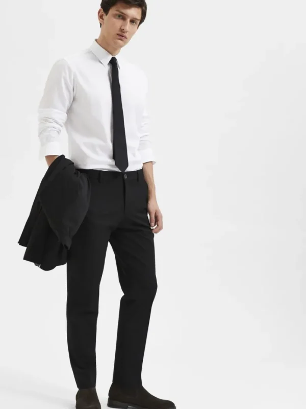 Bukser | Jakkesæt & Blazers>SELECTED 175 SLIM FIT BUKSER Black