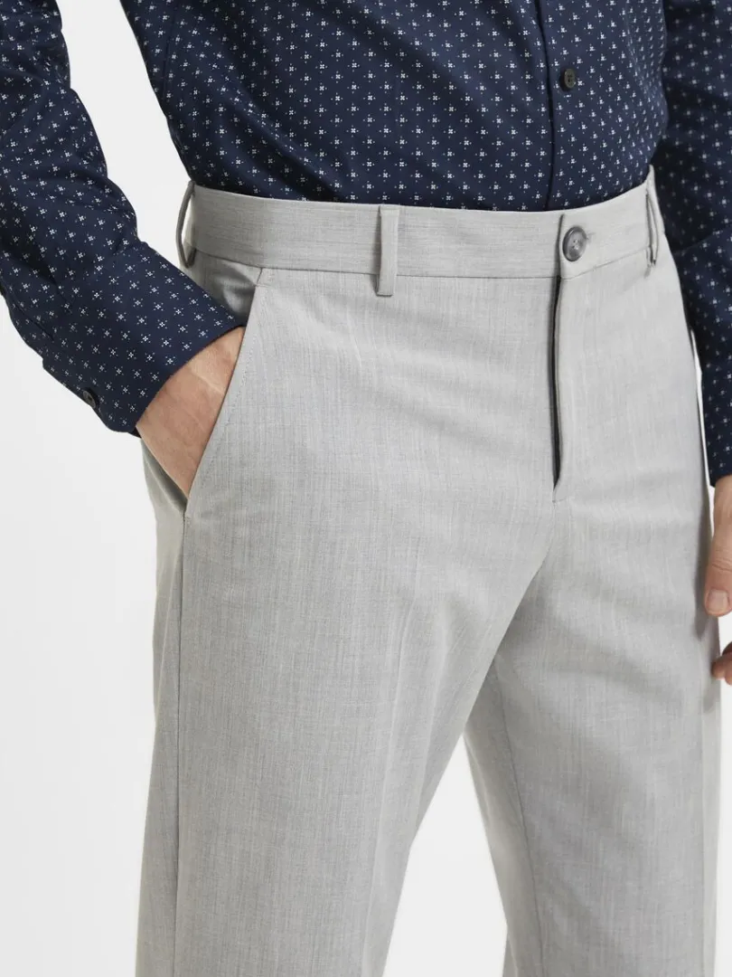 slim_fit_bukser_3-6.webp Bukser | Jakkesæt & Blazers>SELECTED 175 SLIM FIT BUKSER Grey