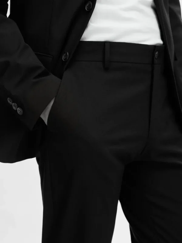 Bukser | Jakkesæt & Blazers>SELECTED SLIM FIT BUKSER Black