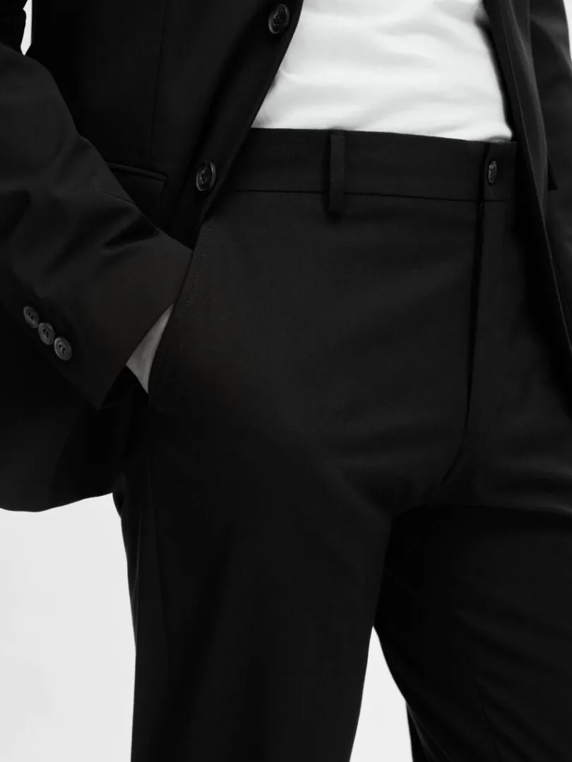 slim_fit_bukser_3-8.webp Bukser | Jakkesæt & Blazers>SELECTED SLIM FIT BUKSER Black