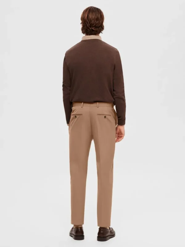 Bukser | Jakkesæt & Blazers>SELECTED 175 SLIM FIT BUKSER Brown