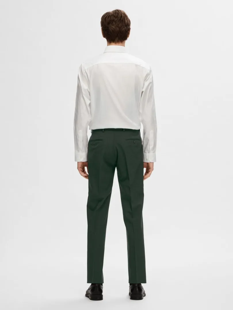 slim_fit_bukser_4-5.webp Bukser | Jakkesæt & Blazers>SELECTED 175 SLIM FIT BUKSER Green