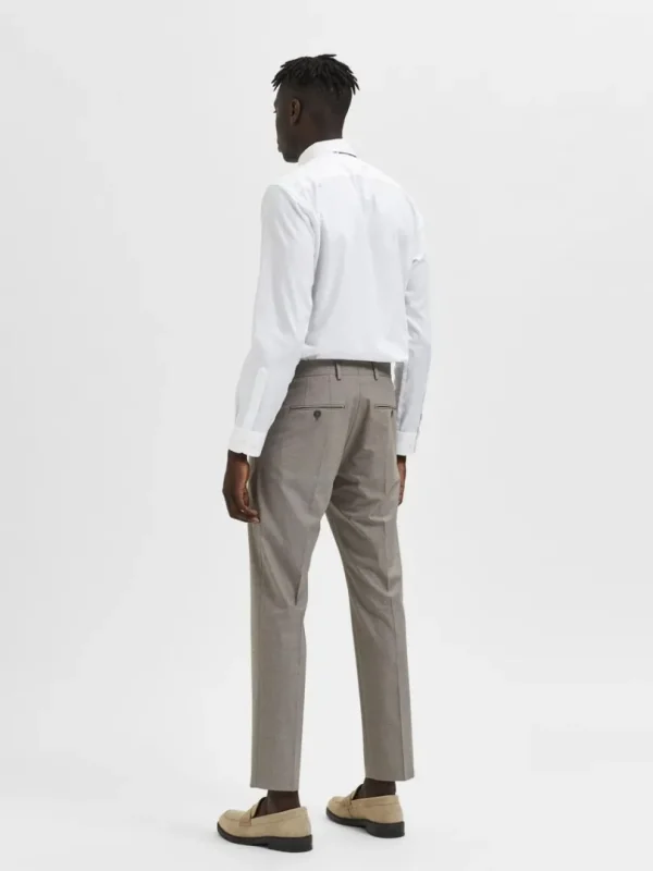 Bukser | Jakkesæt & Blazers>SELECTED SLIM FIT BUKSER Brown