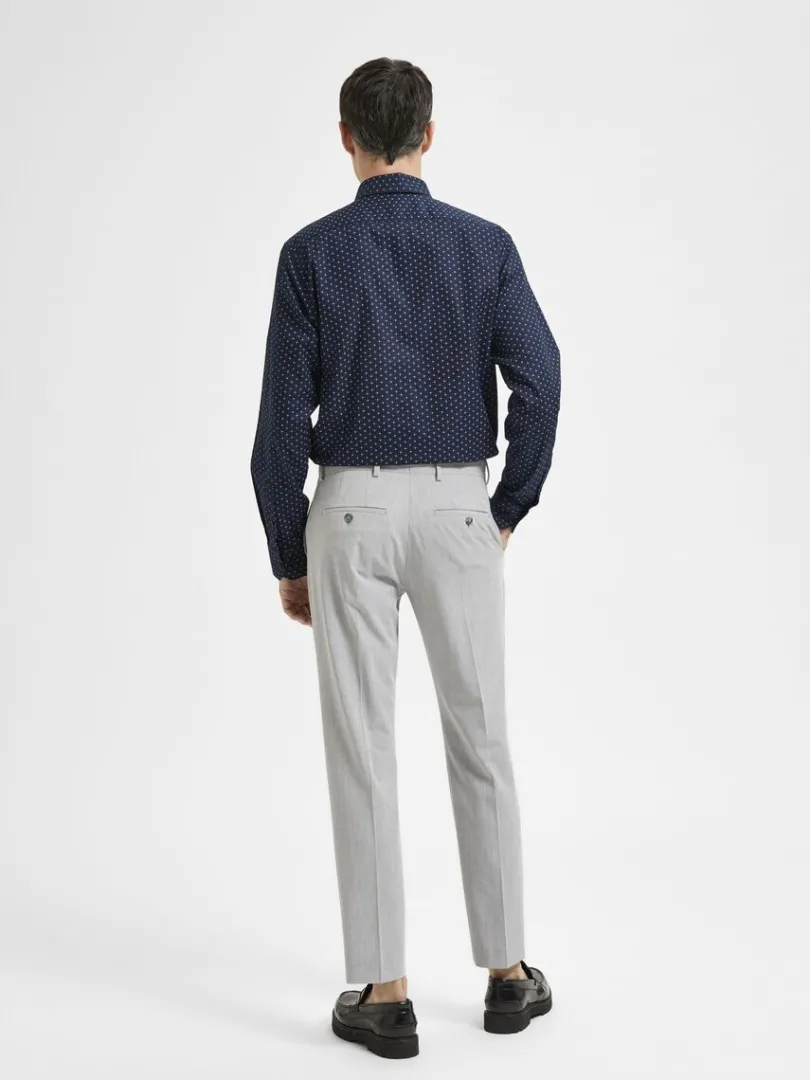 slim_fit_bukser_5-5.webp Bukser | Jakkesæt & Blazers>SELECTED 175 SLIM FIT BUKSER Grey