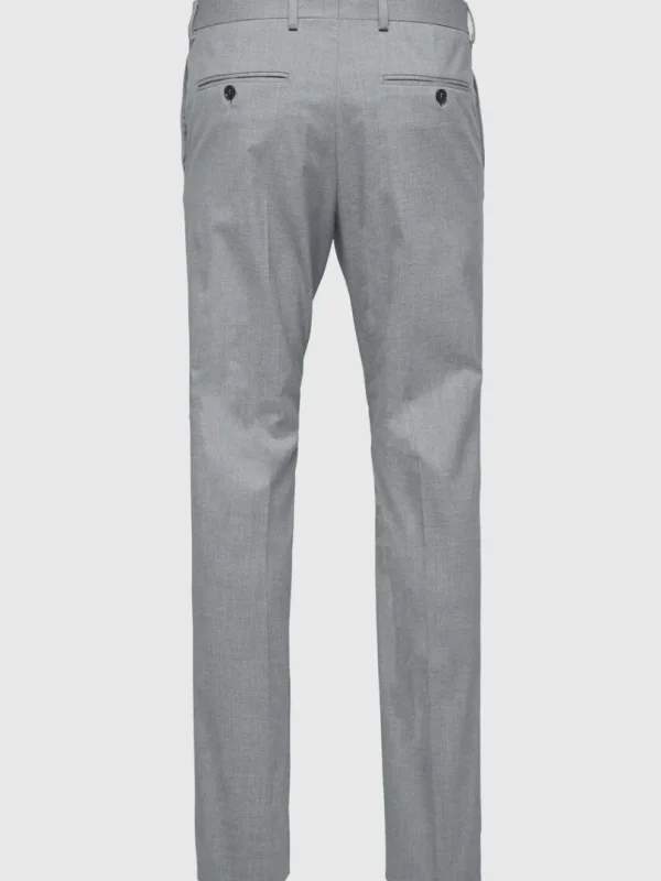 Bukser | Jakkesæt & Blazers>SELECTED SLIM FIT BUKSER Grey