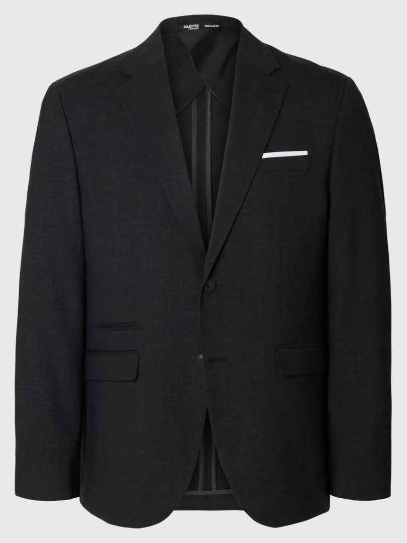 slim_fit_enkeltradet_blaz_0-1.webp Jakkesæt & Blazers>SELECTED SLIM FIT ENKELTRADET BLAZER Black