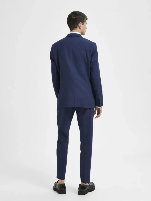 Jakkesæt & Blazers>SELECTED SLIM FIT ENKELTRADET BLAZER Blue