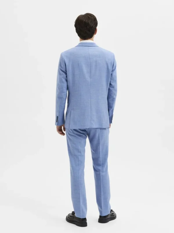 Jakkesæt & Blazers>SELECTED SLIM FIT ENKELTRADET BLAZER Blue
