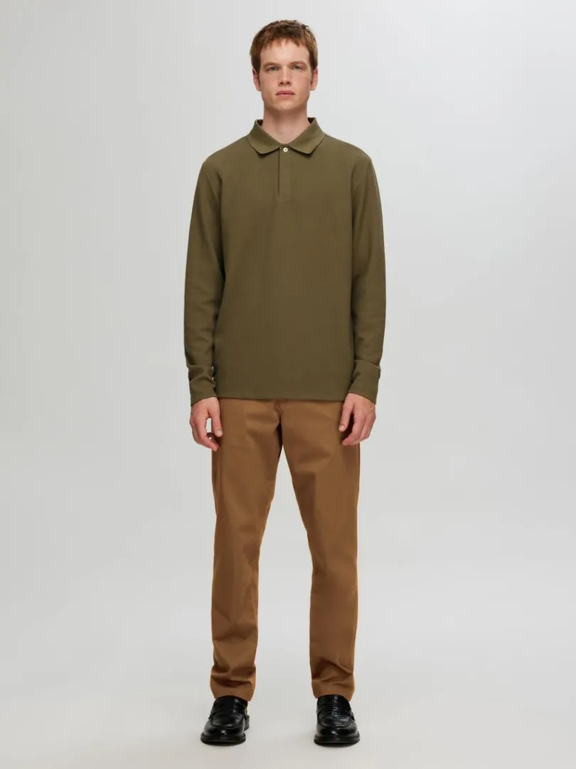 slim_fit_flex_chinos_2-3.webp Bukser>SELECTED 175 SLIM FIT FLEX CHINOS Brown