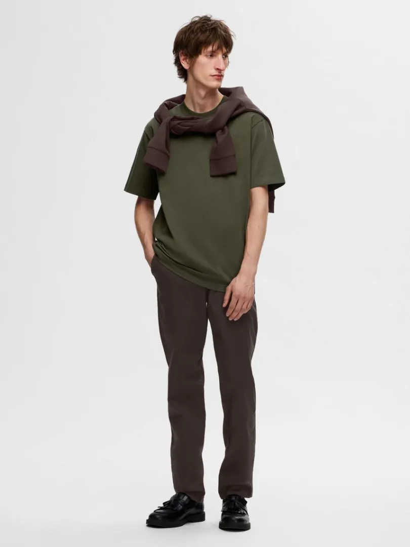 slim_fit_flex_chinos_2.webp Bukser>SELECTED 175 SLIM FIT FLEX CHINOS Brown