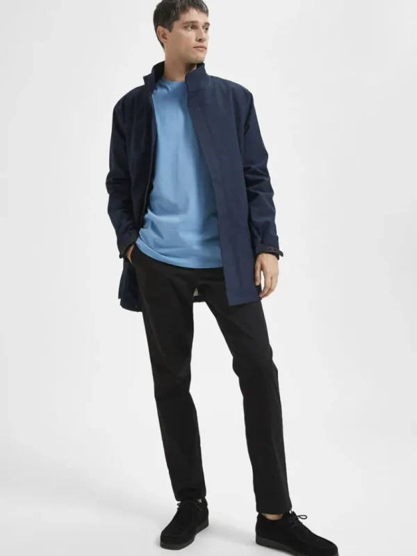 Bukser>SELECTED 175 SLIM FIT FLEX CHINOS Black
