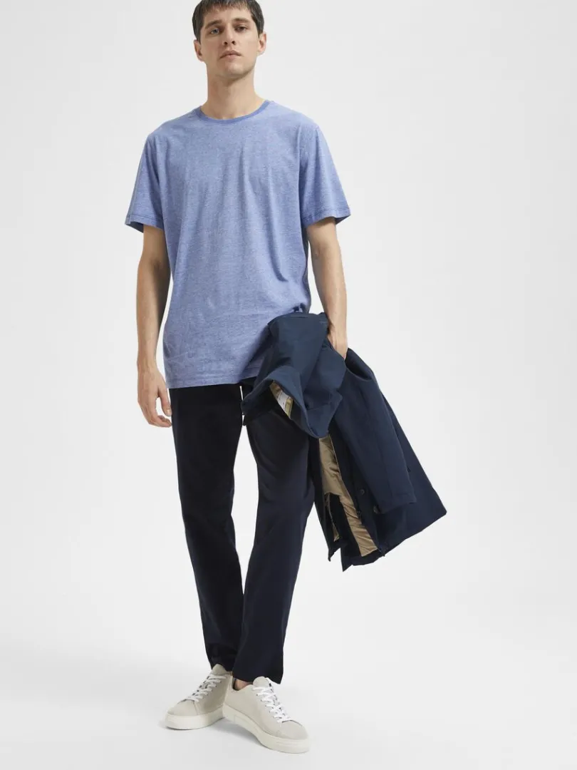 slim_fit_flex_chinos_3-5.webp Bukser>SELECTED 175 SLIM FIT FLEX CHINOS Blue