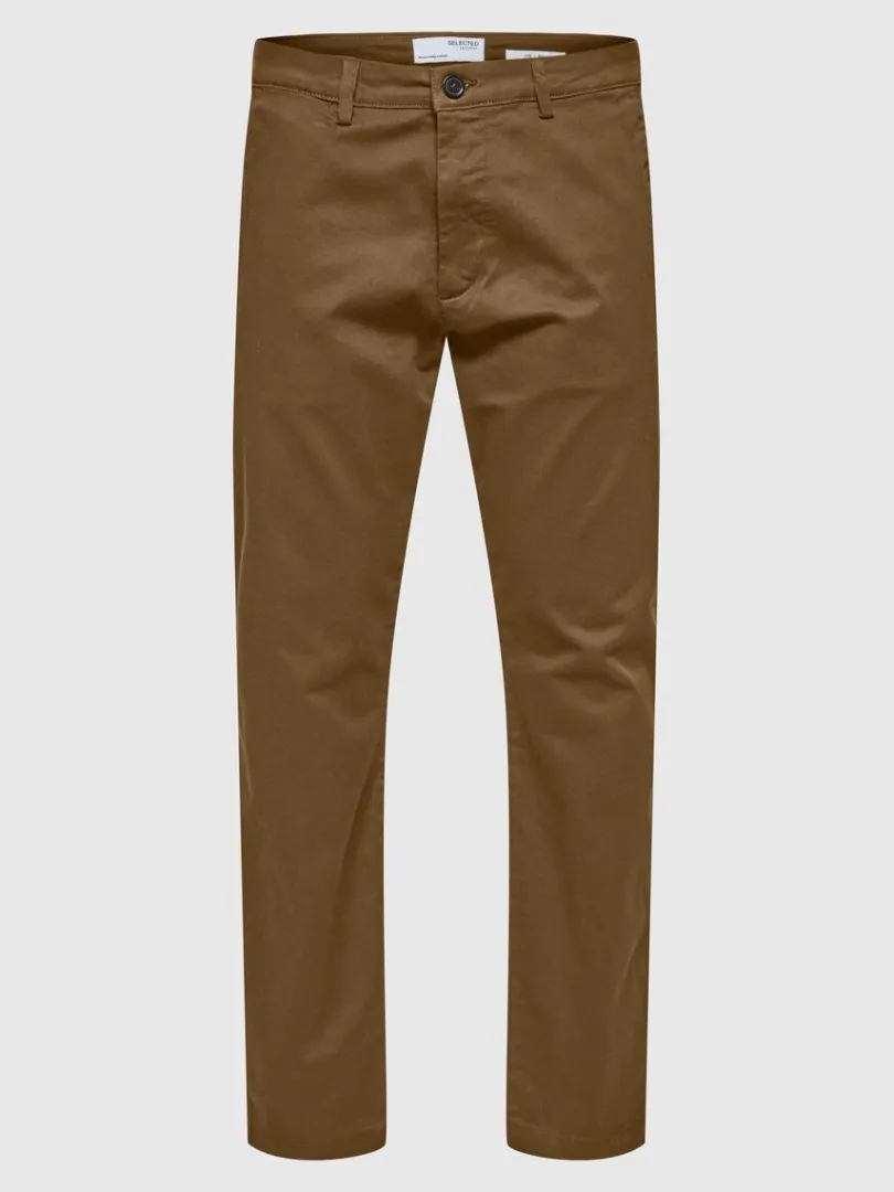 slim_fit_flex_chinos_4-3.webp Bukser>SELECTED 175 SLIM FIT FLEX CHINOS Brown