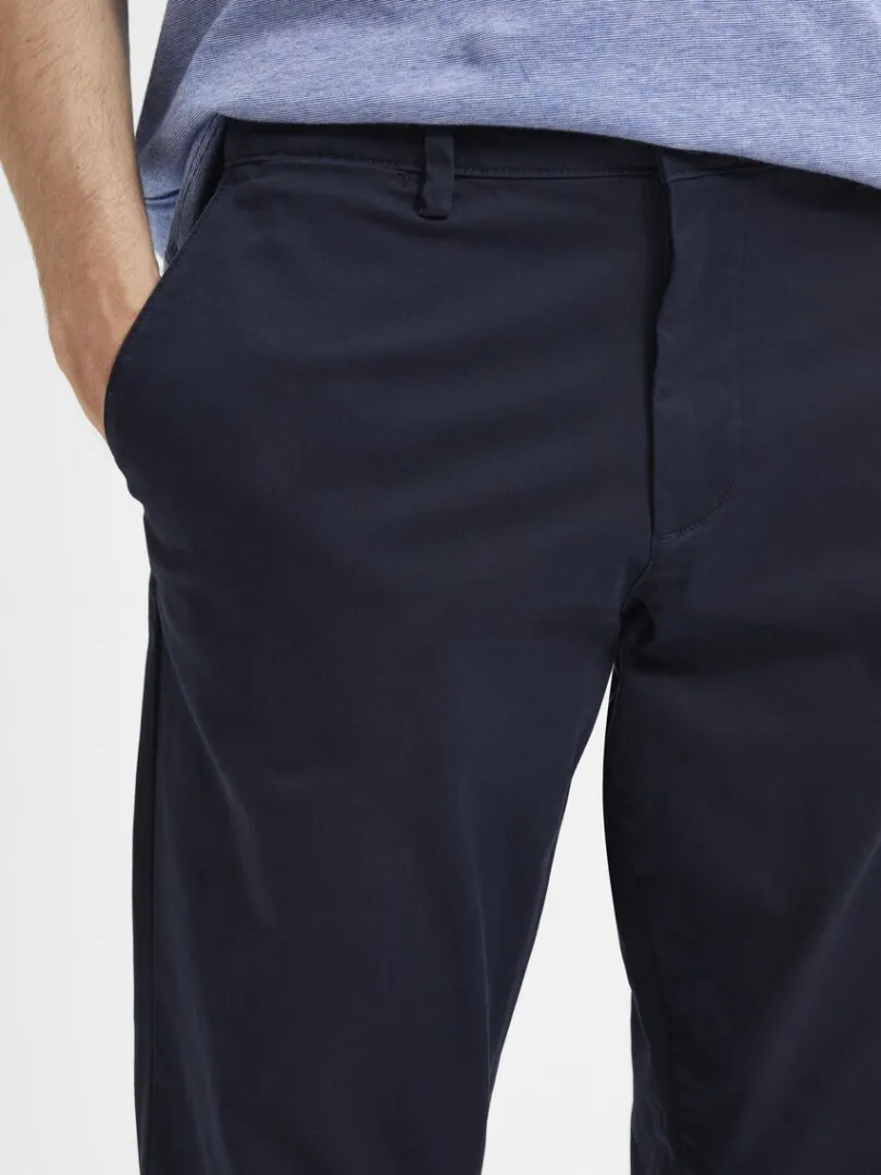 slim_fit_flex_chinos_5-5.webp Bukser>SELECTED 175 SLIM FIT FLEX CHINOS Blue