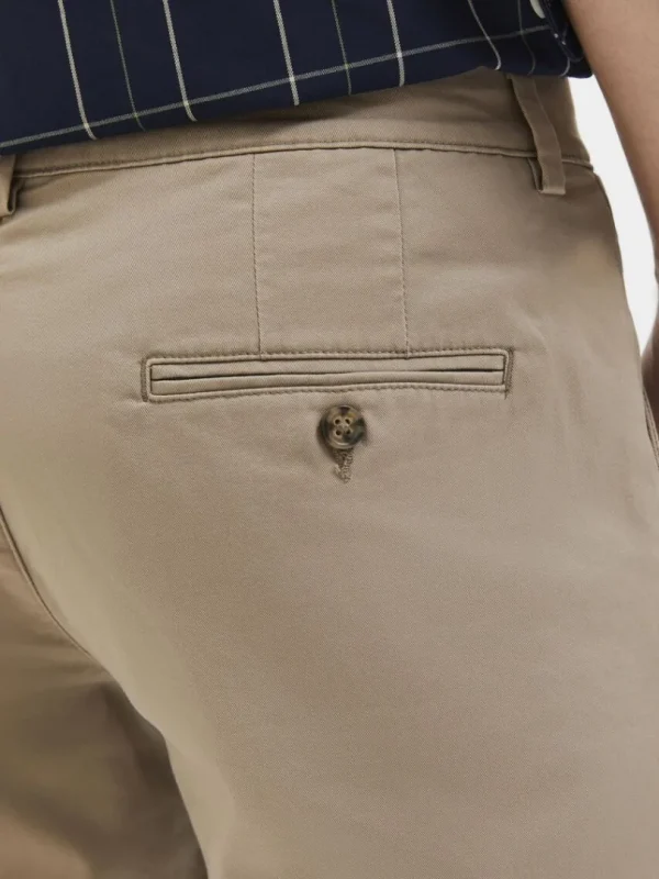 Bukser>SELECTED 175 SLIM FIT FLEX CHINOS Brown