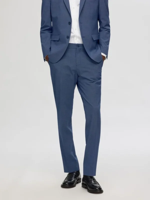 Bukser | Jakkesæt & Blazers>SELECTED SLIM FIT HABITBUKSER Blue