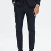 Bukser | Jakkesæt & Blazers>SELECTED SLIM FIT HABITBUKSER Blue