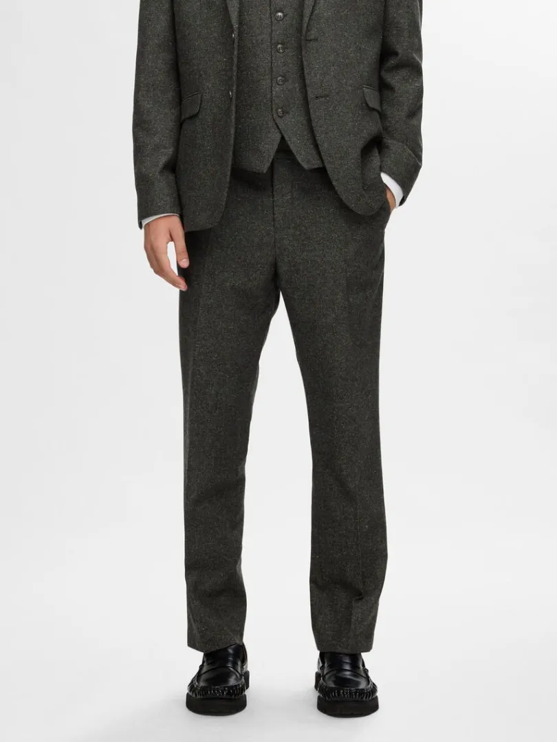 slim_fit_habitbukser_0.webp Bukser | Jakkesæt & Blazers>SELECTED SLIM FIT HABITBUKSER Green