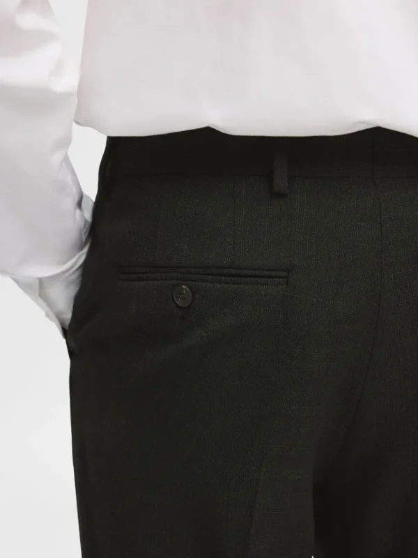Bukser | Jakkesæt & Blazers>SELECTED SLIM FIT HABITBUKSER Green