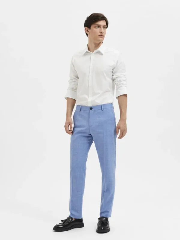 Bukser | Jakkesæt & Blazers>SELECTED SLIM FIT HABITBUKSER Blue