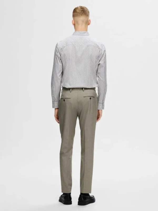 Bukser>SELECTED SLIM FIT HABITBUKSER Brown