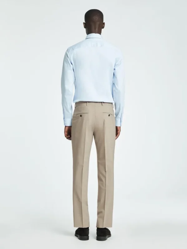 Bukser | Jakkesæt & Blazers>SELECTED SLIM FIT HABITBUKSER Beige