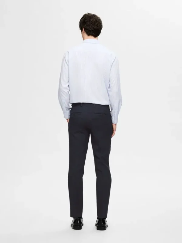 Bukser | Jakkesæt & Blazers>SELECTED SLIM FIT HABITBUKSER Blue