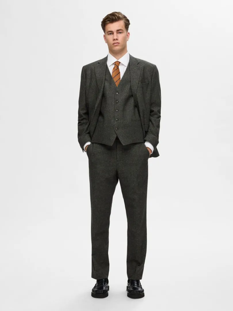 slim_fit_habitbukser_2.webp Bukser | Jakkesæt & Blazers>SELECTED SLIM FIT HABITBUKSER Green