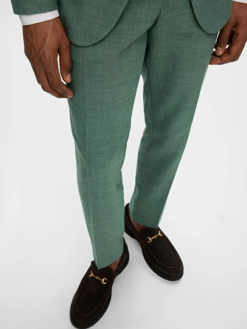 slim_fit_habitbukser_3-12.webp Bukser | Jakkesæt & Blazers>SELECTED SLIM FIT HABITBUKSER Green