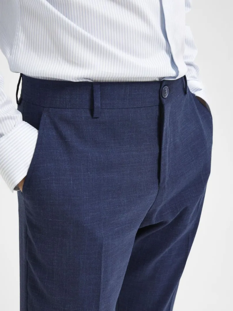 slim_fit_habitbukser_3-9.webp Bukser | Jakkesæt & Blazers>SELECTED SLIM FIT HABITBUKSER Blue