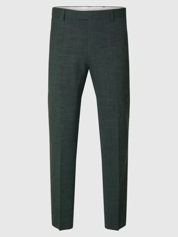 Bukser | Jakkesæt & Blazers>SELECTED SLIM FIT HABITBUKSER Green