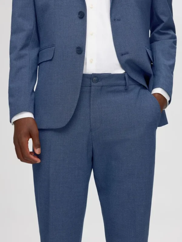 Bukser | Jakkesæt & Blazers>SELECTED SLIM FIT HABITBUKSER Blue