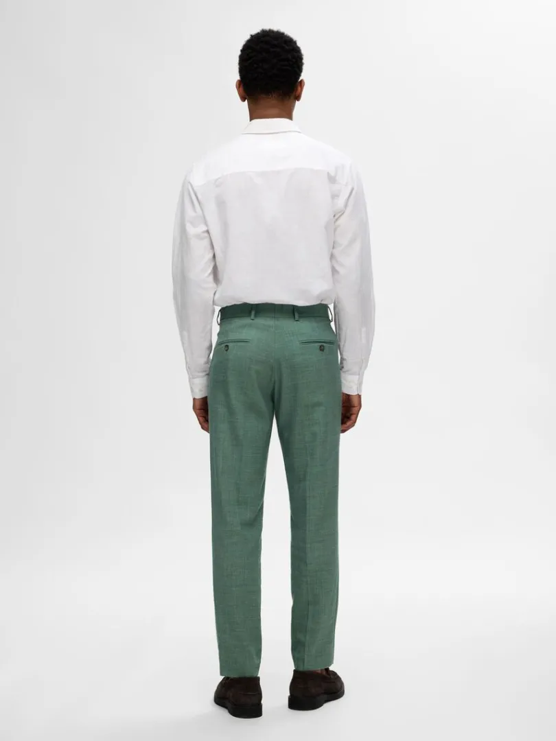 slim_fit_habitbukser_5-12.webp Bukser | Jakkesæt & Blazers>SELECTED SLIM FIT HABITBUKSER Green