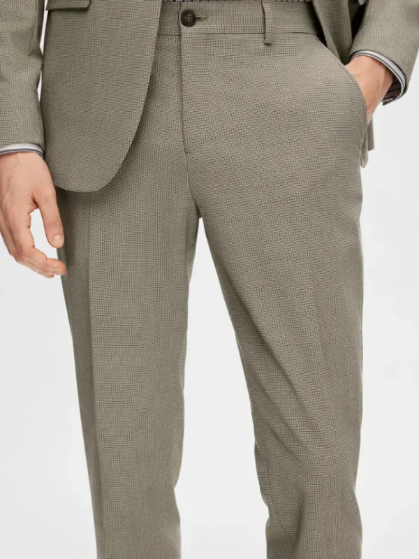Bukser>SELECTED SLIM FIT HABITBUKSER Brown
