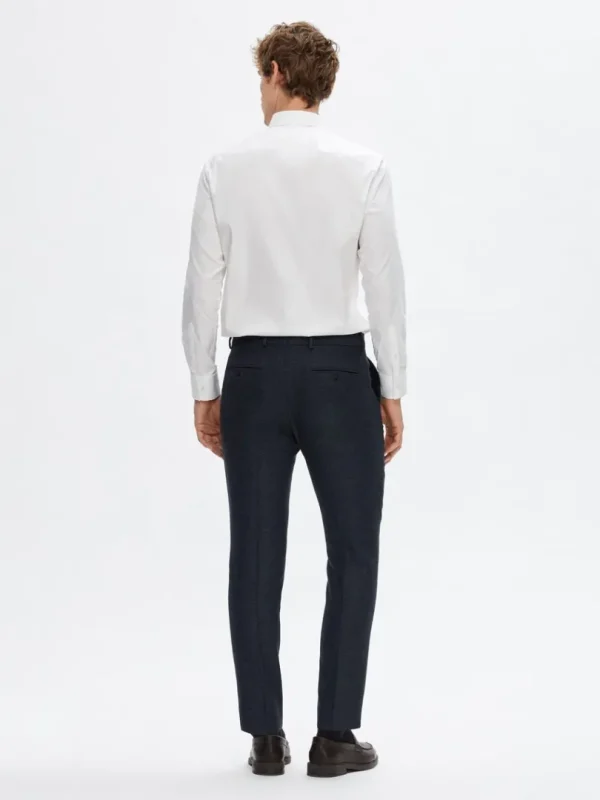 Bukser | Jakkesæt & Blazers>SELECTED SLIM FIT HABITBUKSER Blue