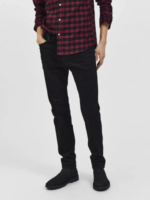 Jeans>SELECTED 175 SLIM FIT JEANS Black