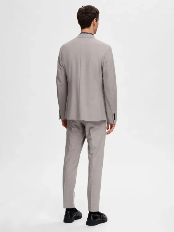 Jakkesæt & Blazers>SELECTED SLIM FIT JERSEY BLAZER Grey