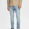 Jeans>SELECTED 175 SLIM FIT LYS VASK JEANS Blue