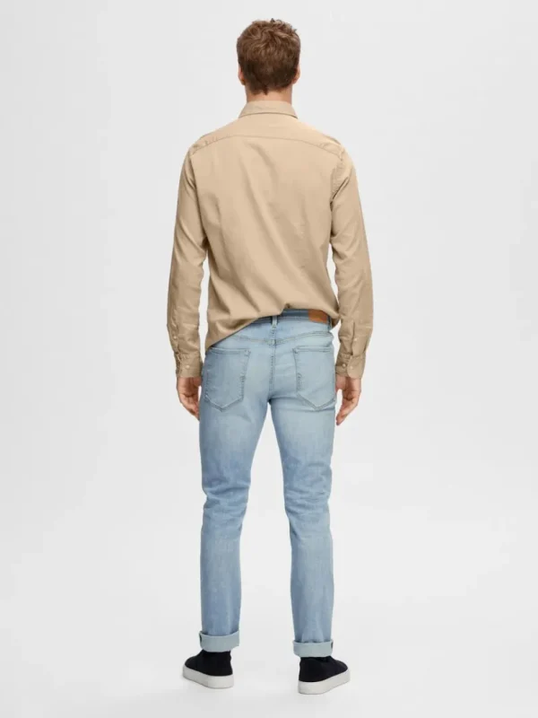 Jeans>SELECTED 175 SLIM FIT LYS VASK JEANS Blue