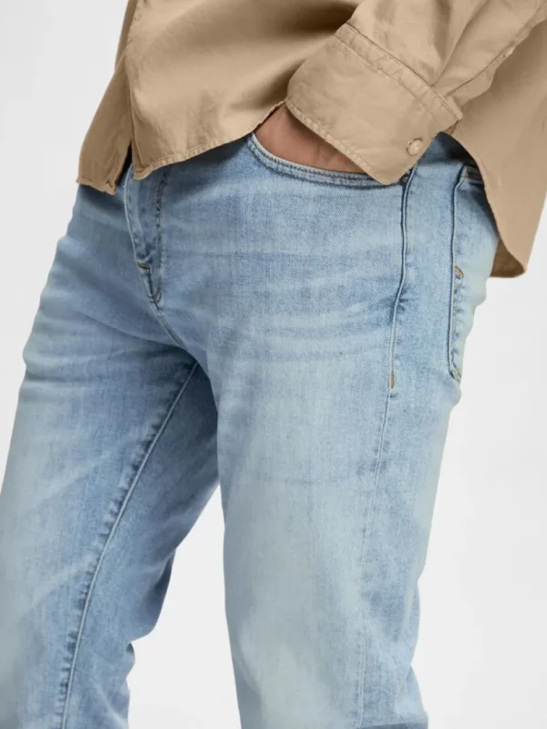 Jeans>SELECTED 175 SLIM FIT LYS VASK JEANS Blue