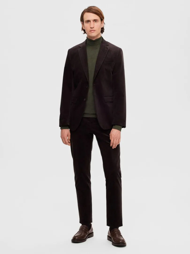 slim_fit_rullekrave_1-1.webp Strik>SELECTED SLIM FIT RULLEKRAVE Green