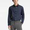 Skjorter>SELECTED SLIM FIT SKJORTE Blue