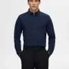 Skjorter>SELECTED SLIM FIT SKJORTE Blue