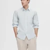 Skjorter>SELECTED SLIM FIT SKJORTE Blue