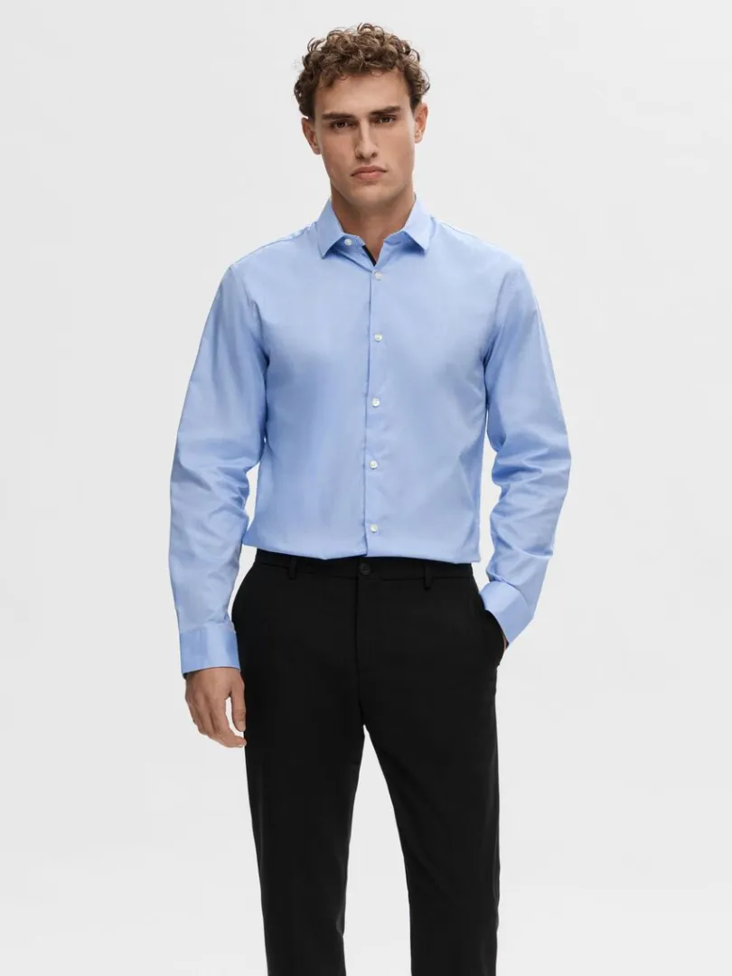 slim_fit_skjorte_0-16.webp Skjorter>SELECTED SLIM FIT SKJORTE Blue