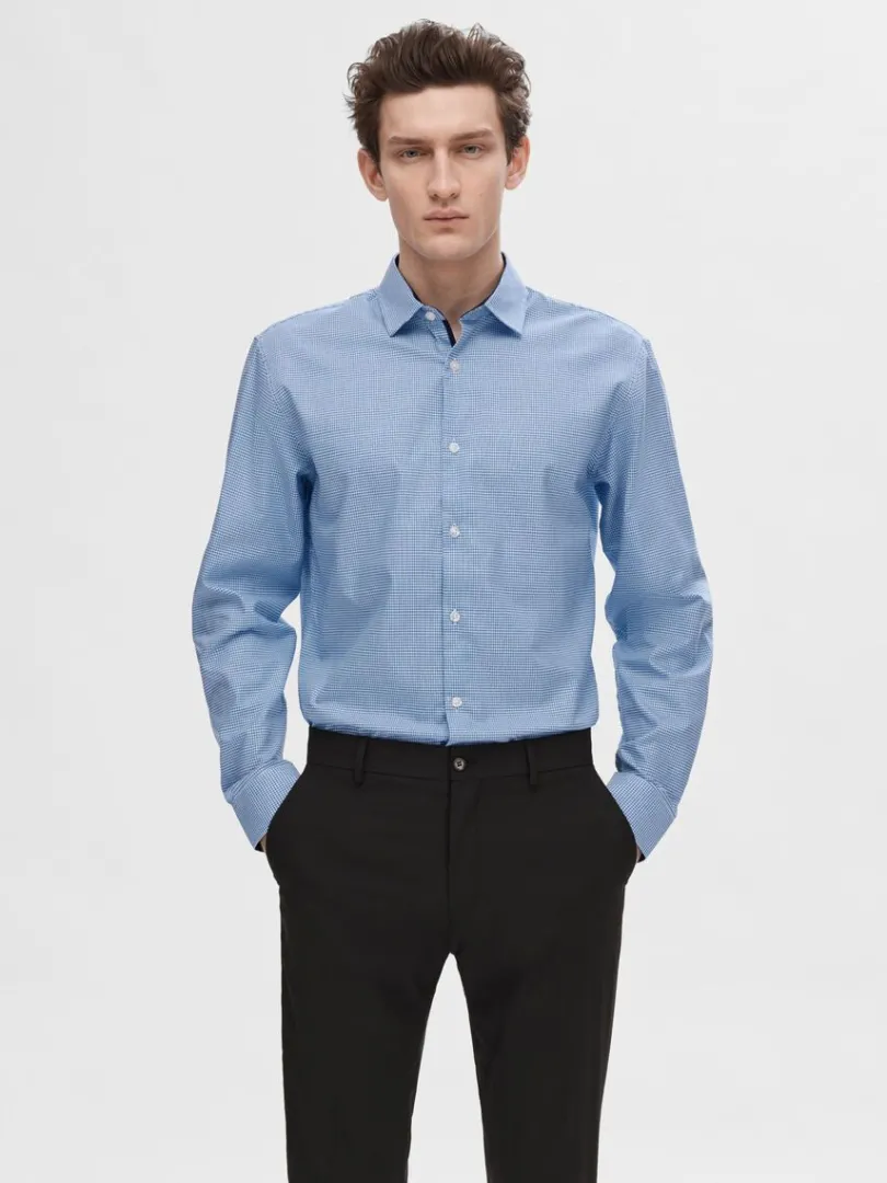 slim_fit_skjorte_0-18.webp Skjorter>SELECTED SLIM FIT SKJORTE Blue