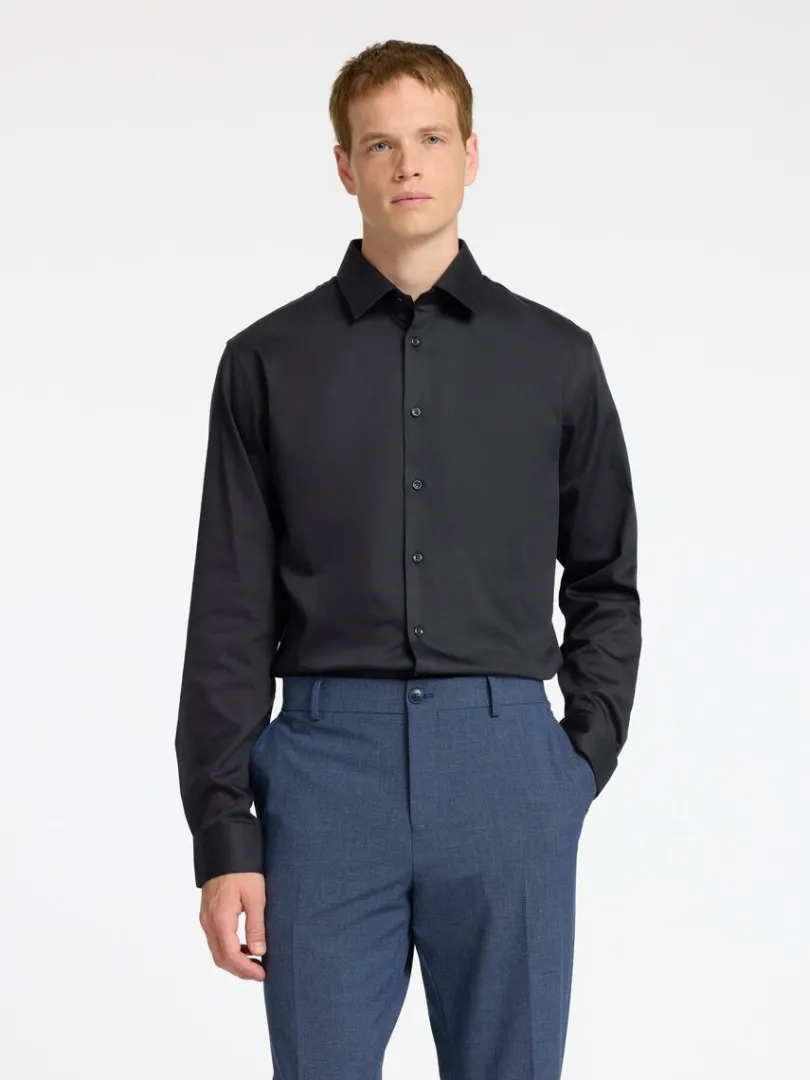 slim_fit_skjorte_0-2.webp Skjorter>SELECTED SLIM FIT SKJORTE Black